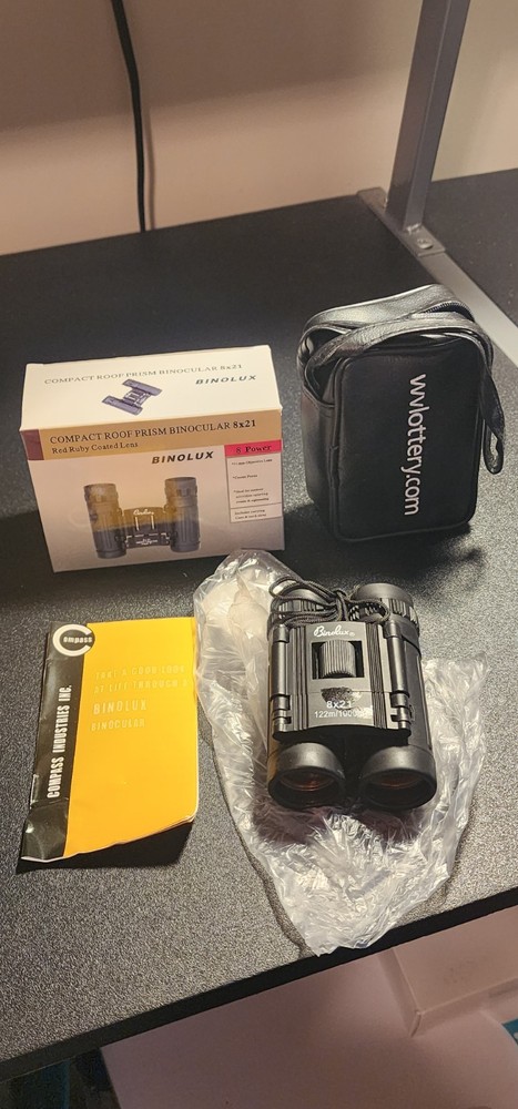 Binolux 8x21 Compact Field Glasses/Binoculars