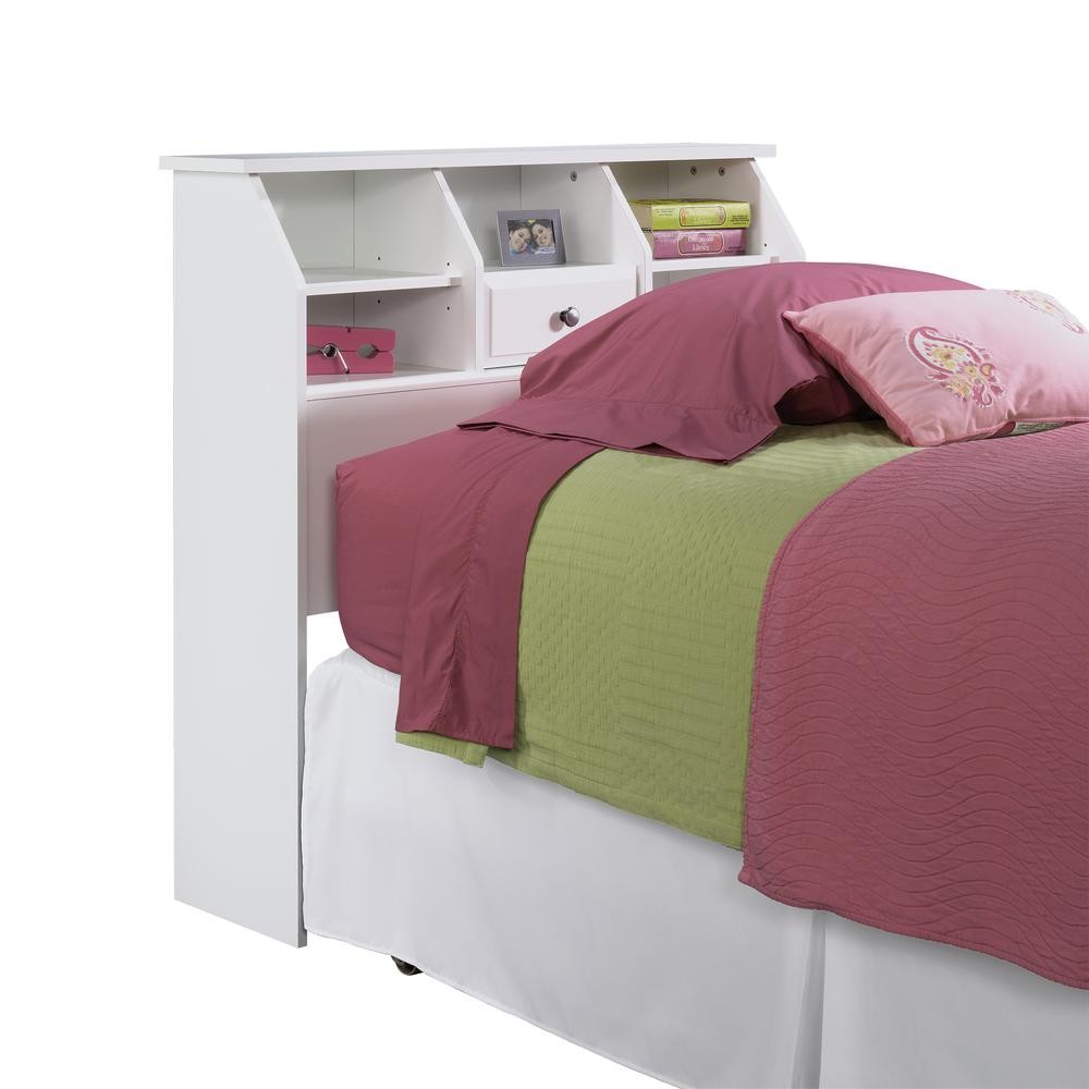 Shoal Creek Headboard, Soft White finish