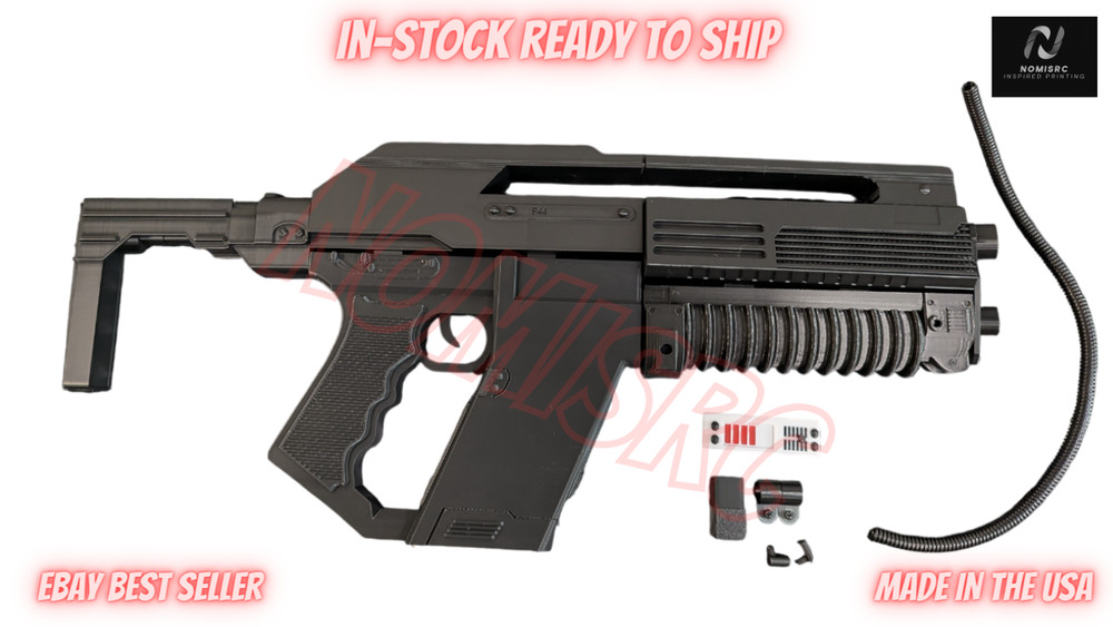 M44 Pulse Rifle - Alien Romulus - 3D Printed - DIY UNPAINTED