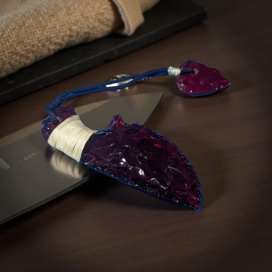 Red Obsidian Knife