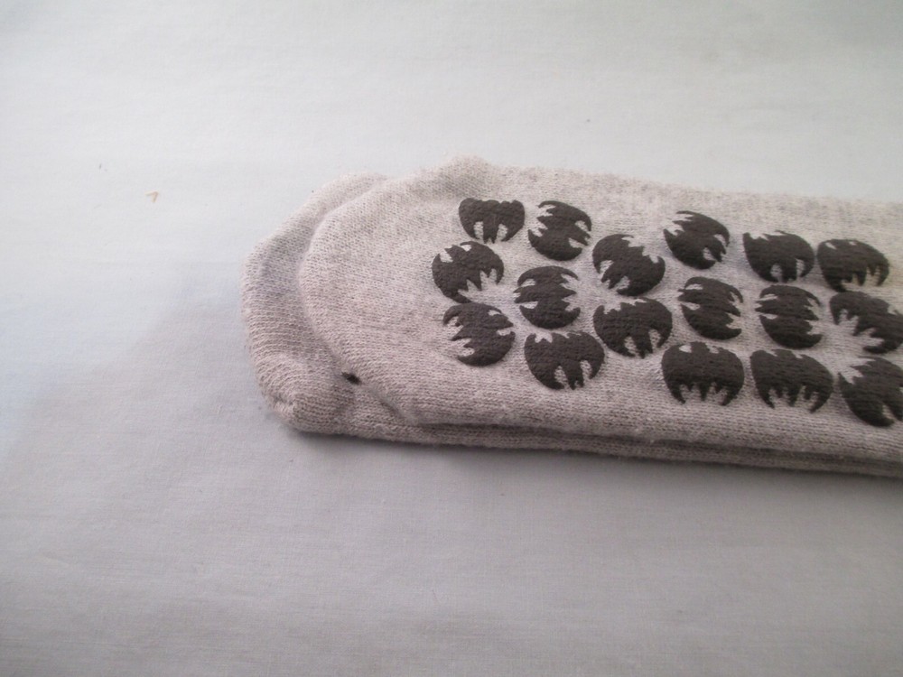 Vintage Batman socks 1997 DC Comics bat logos Grey