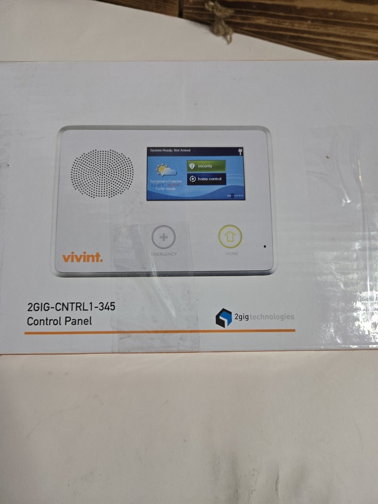 2gig Wireless Security System 2GIG-PIR1-345 Security & Control Panel Lot READ