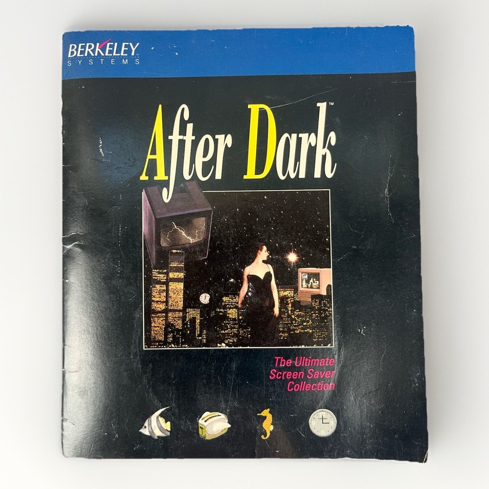 After Dark Screen Saver Berkeley 3.5" Floppy Disk - Vintage Computing