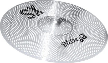 Silent cymbal set for practice