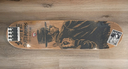 Slave Copy Machine Zavala 8.5 Skateboard Deck NEW SEALED