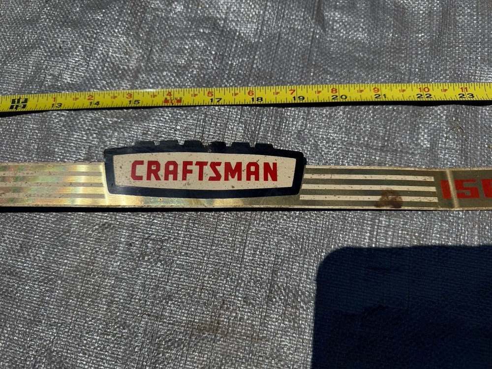 craftsman vintage badge