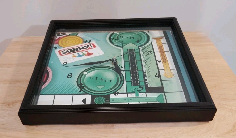 Cotters Artifacts To Art SORRY! Game Board Wall Clock