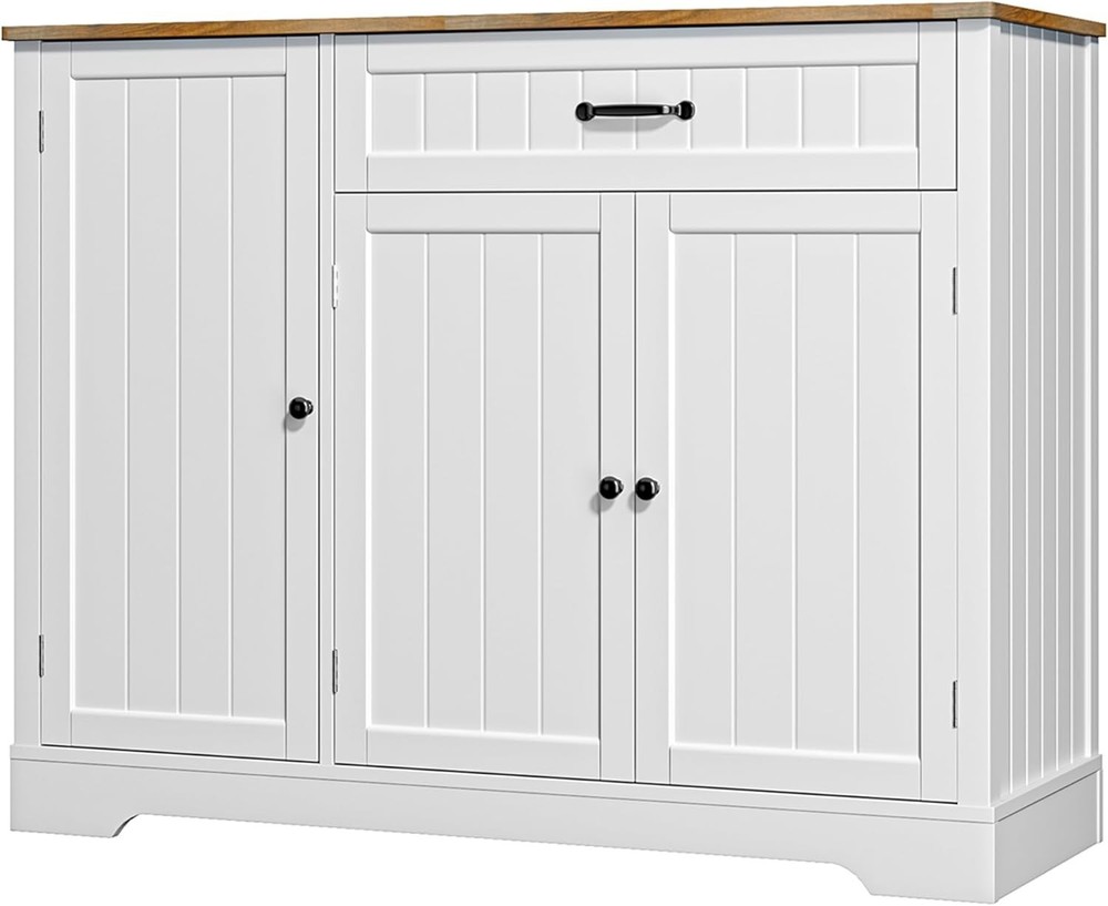 Kitchen Coffee Bar Cabinet with Storage Kitchen Sideboard Buffet Cabinet with...
