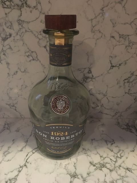 Don Robert Tequila Bottle EMPTY