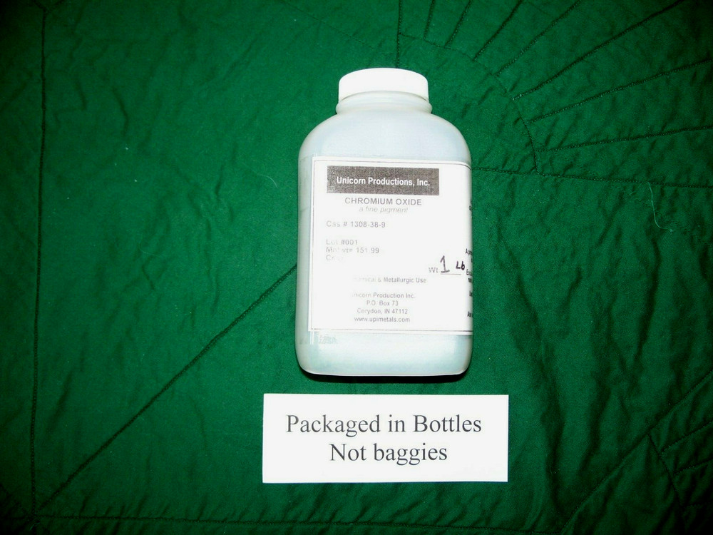 chromic oxide  1 lb a green pigment