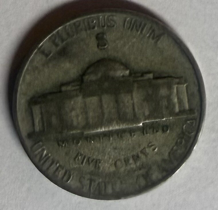 1945 - S Silver War Nickel - Good Or Better