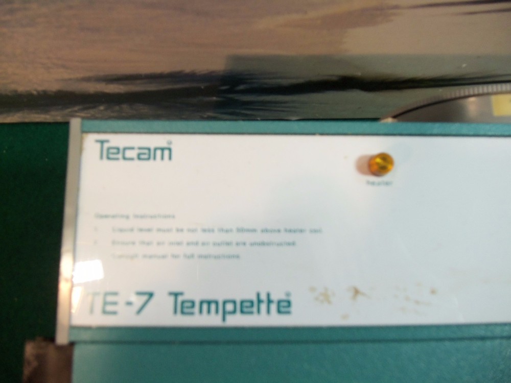 TECHNE TE-7 THERMOREGULATOR TECAM TE-7 TEMPETTE