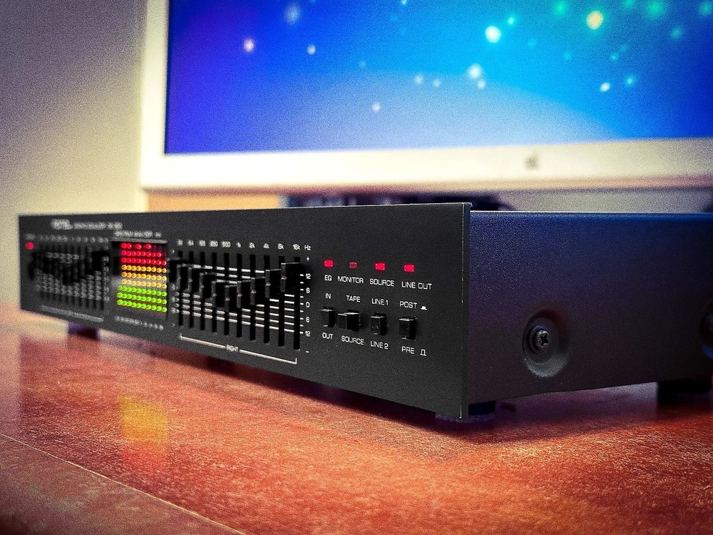 ROTEL RE-830 🌈RAREST🌈 Vintage Stereo Equalizer