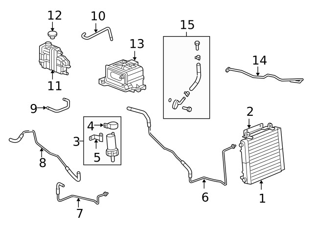 Genuine GM Pump Bracket 15076932