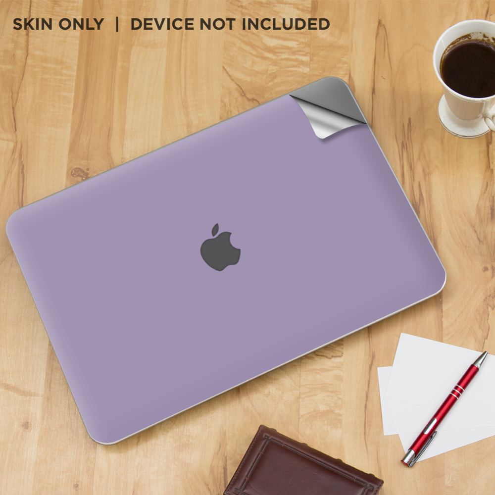 Skin Decal Wrap for MacBook Pro 13" Retina Touch, Solid Lavendar