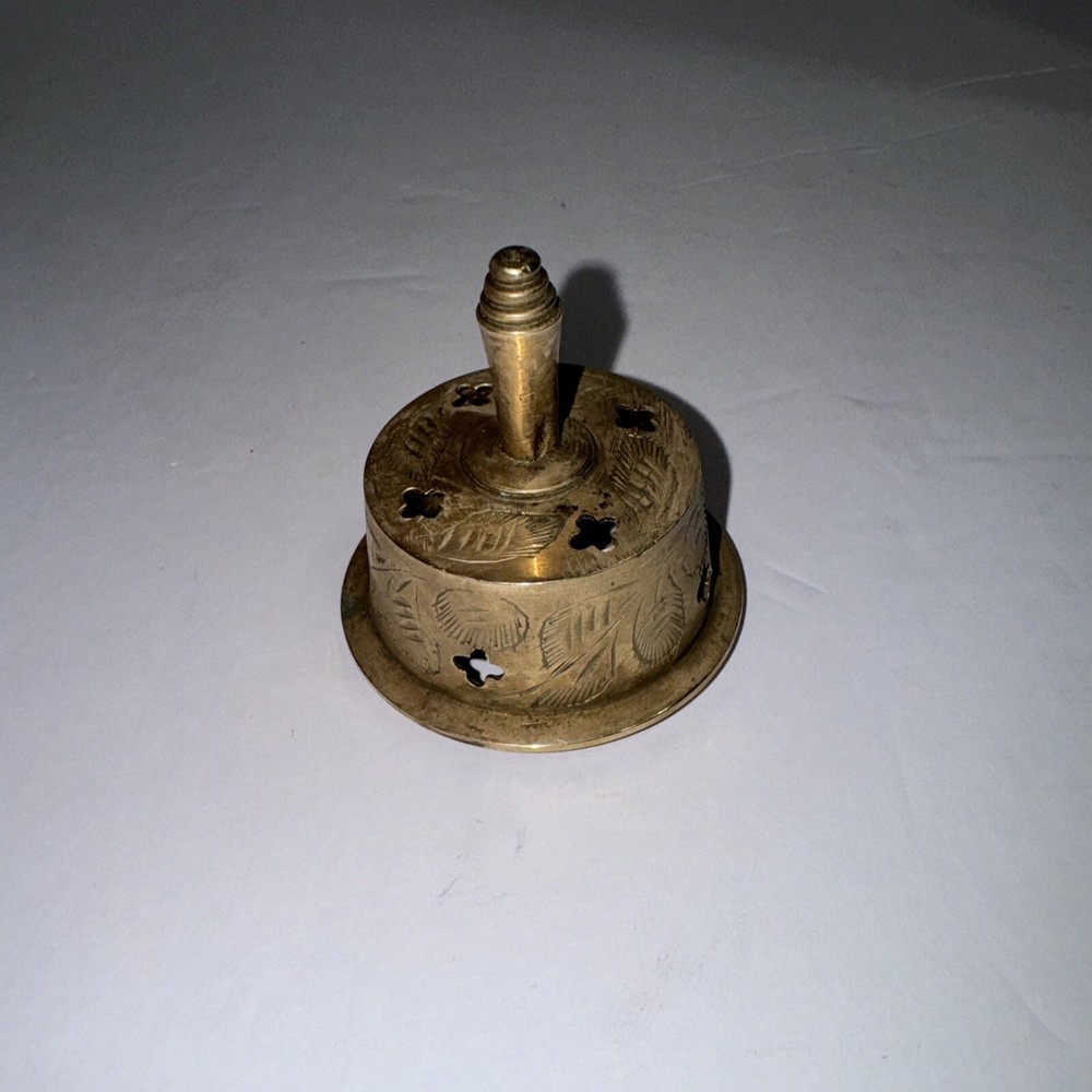 Brass Table Bell 2.25” Tall  2.5 Round