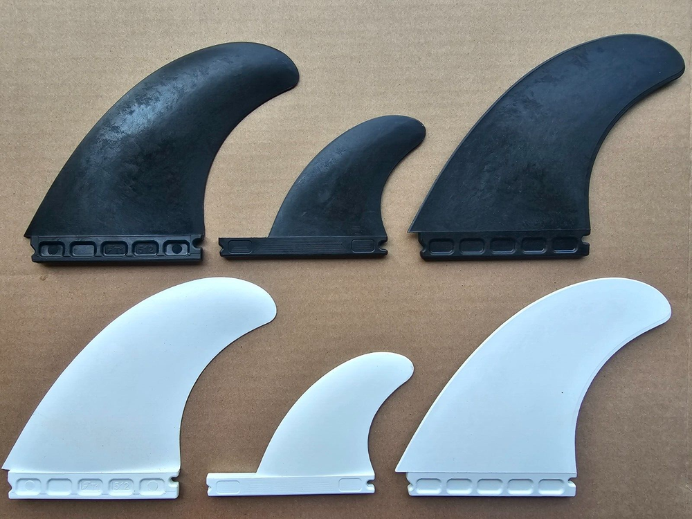 Futures composite Tri fin set FT1 & FTT1 (outline Gary McNabb)