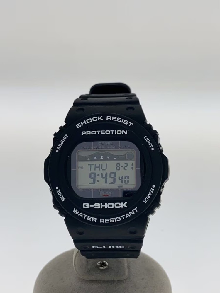 CASIO Solar Watch G SHOCK Digital BLK BLK SS