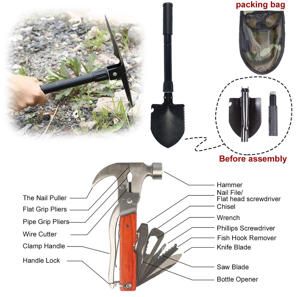 Roadside Emergency Car Kit 95 Pieces