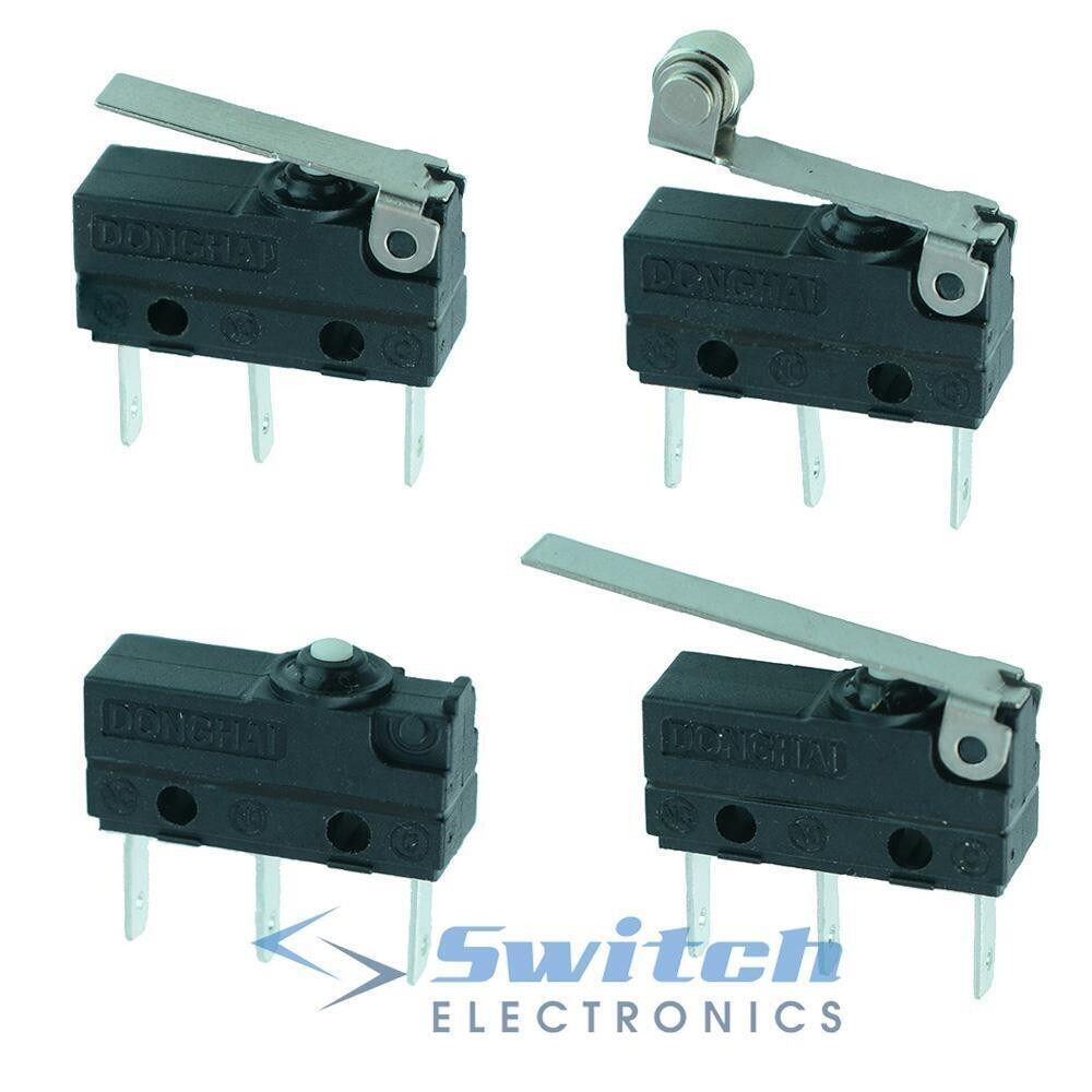 Waterproof Miniature Microswitch SPDT 3A IP67 Micro Switch