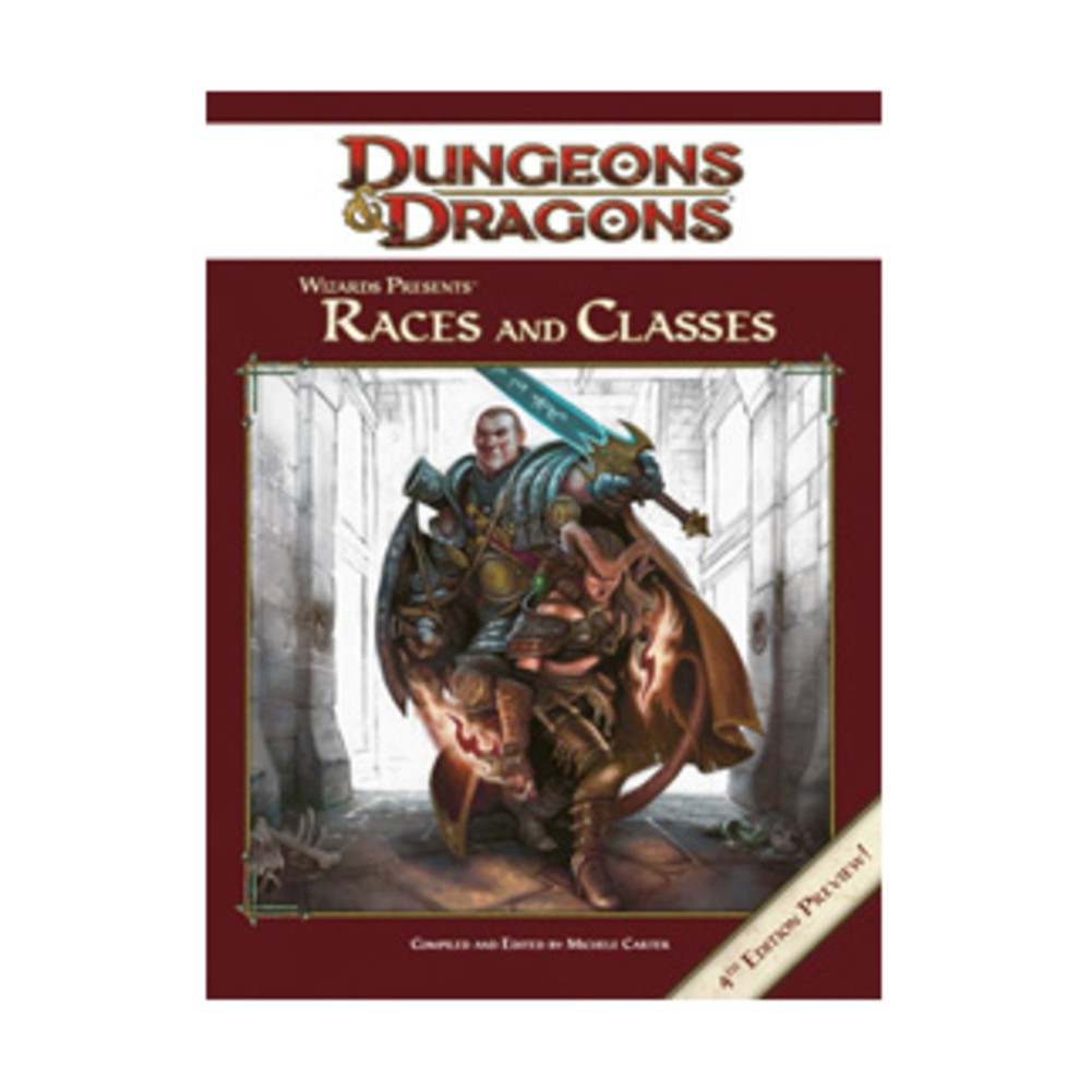 WotC D&D 3rd Ed Wizards Presents - Races and Classes (4th Ed Preview) VG