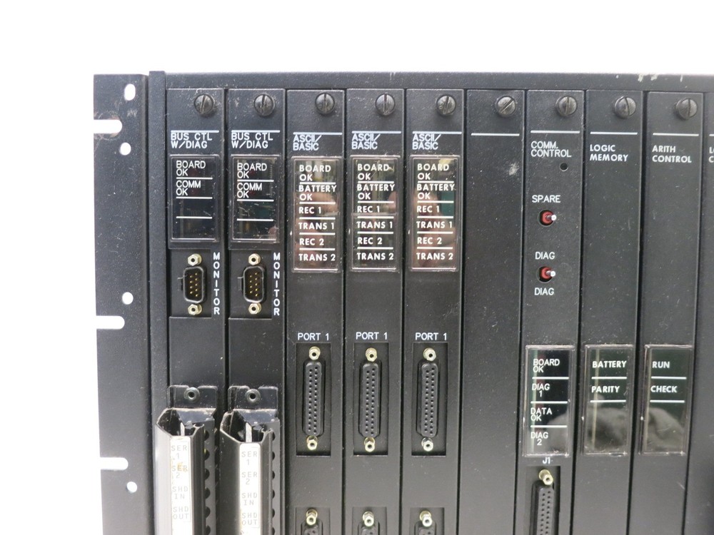 GE Fanuc Series Six Programmable Controller PLC Rack CPU I/O Modules Series 6