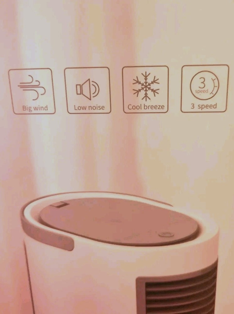 Oval Air Conditioner Cooler 3 Speed