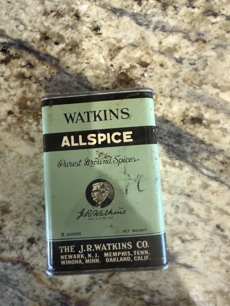 Vintage Collection Watkins Spice Tins