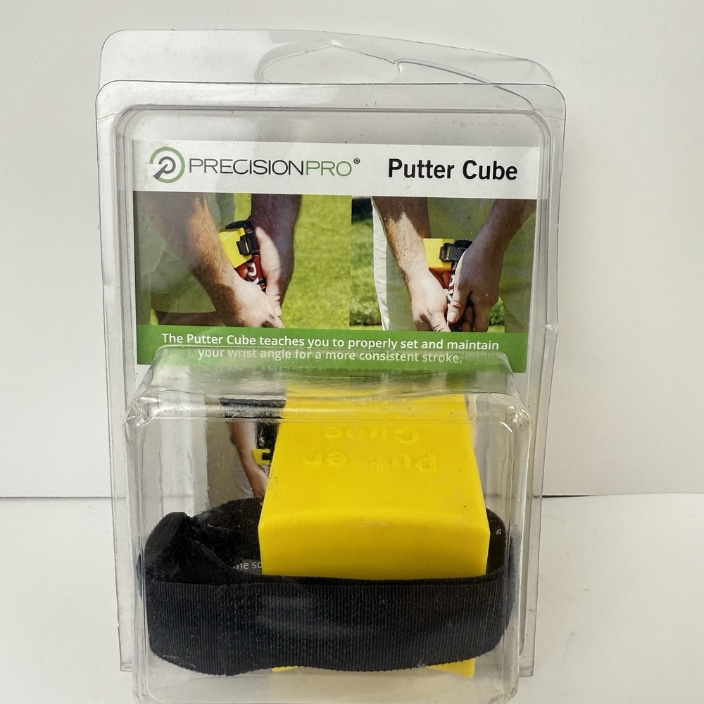 Precision Pro Putter Cube Golf Swing Training Tool Teach Practice