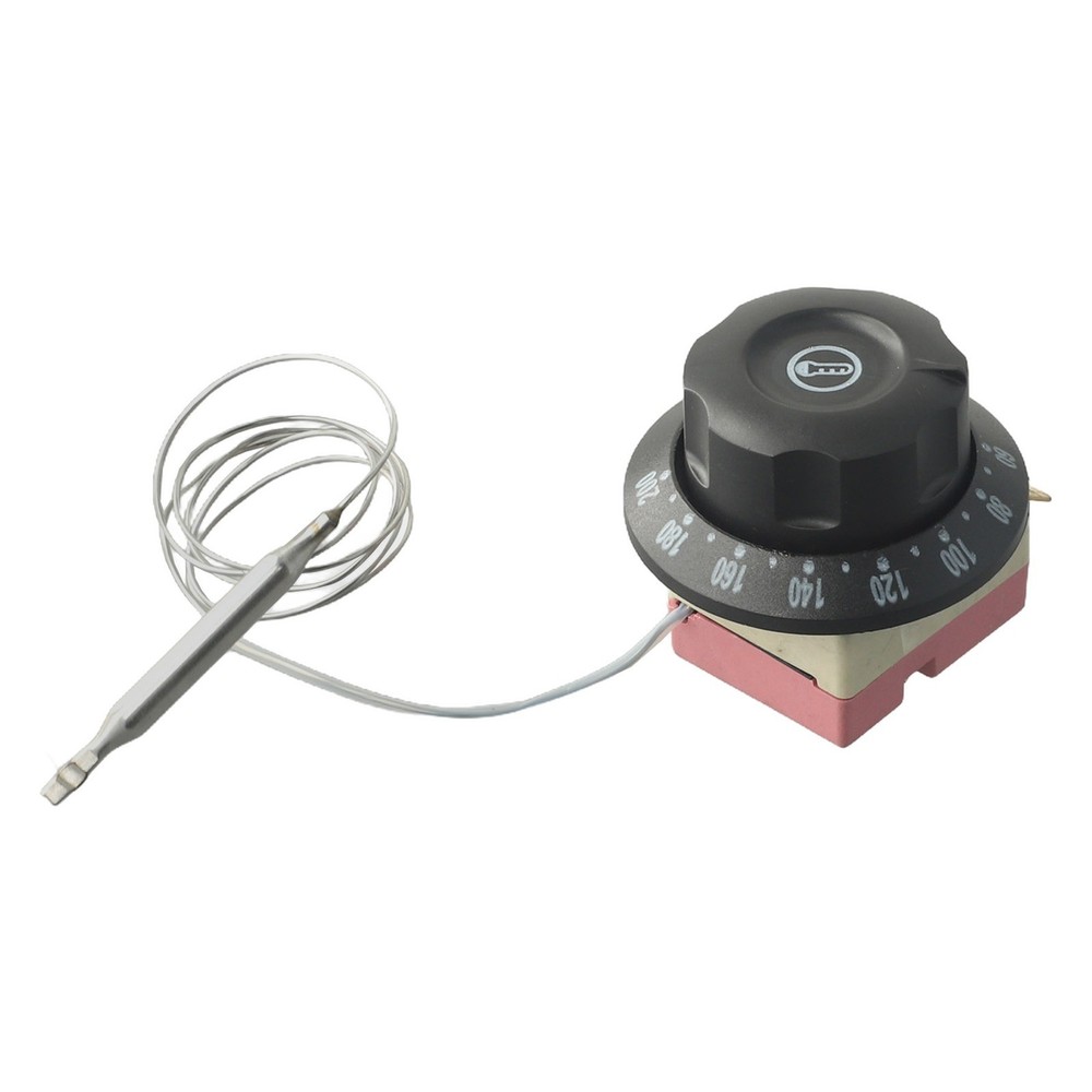 Oven Thermostat Controller Switch 2 Pin 250V 16A Adjustable Temperature