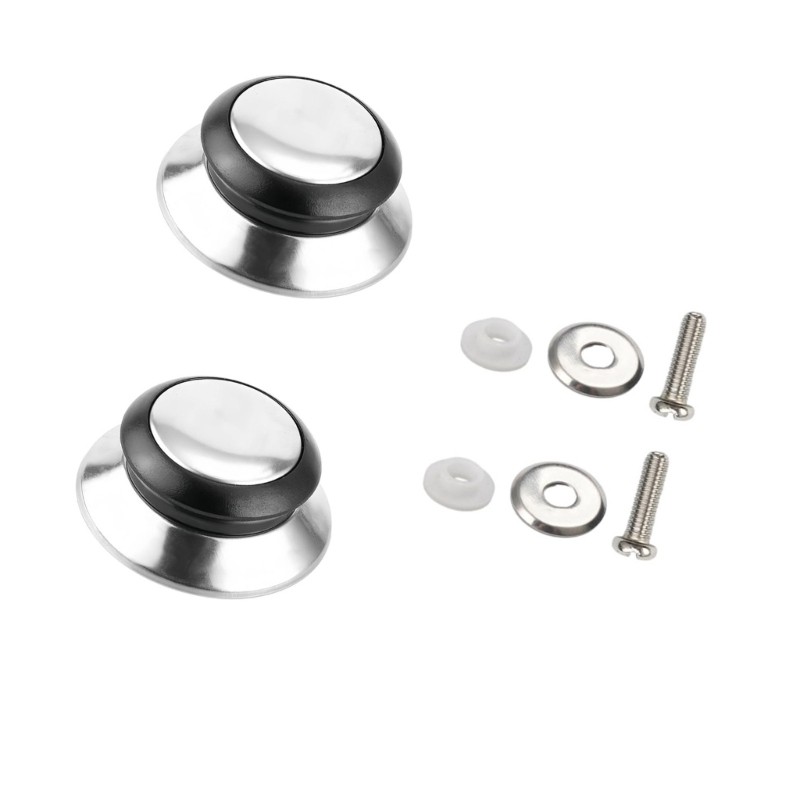 2Pieces Multipurpose Lid Handle Knobs for Replacements in Kitchens Supplies