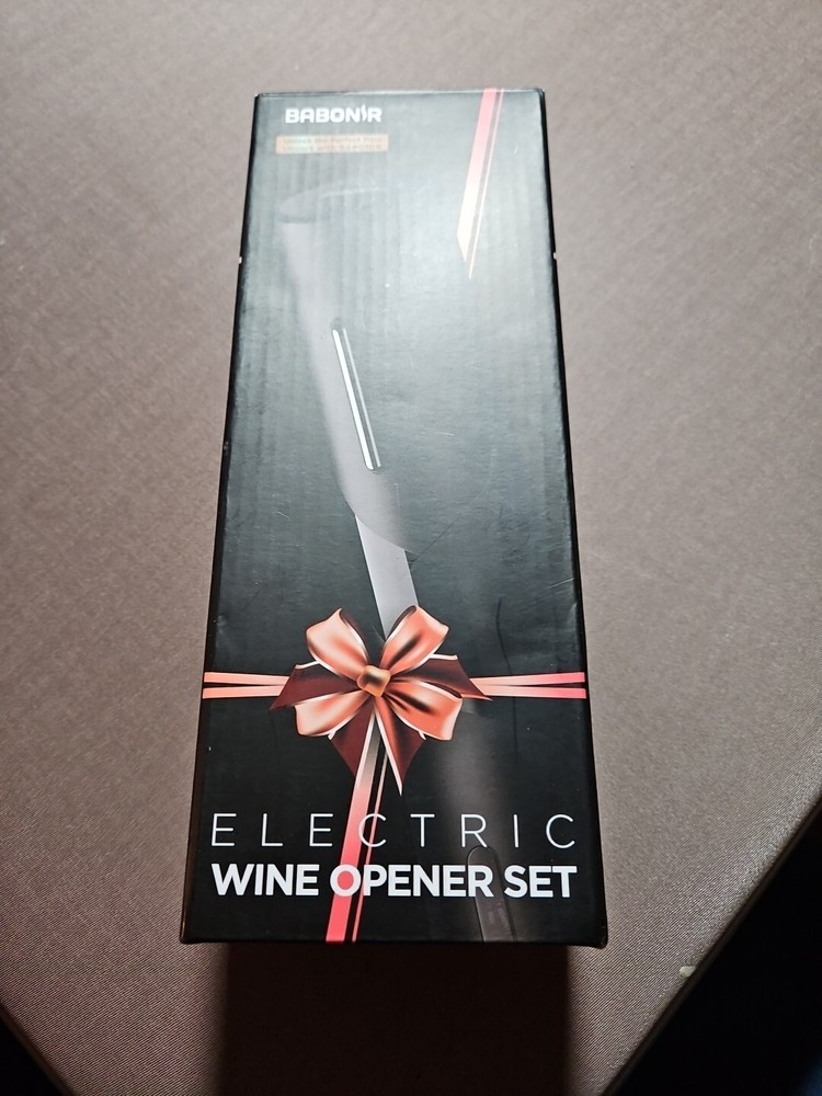 Babonir Wine Opener Set - Automatic Electronic Bottle Opener