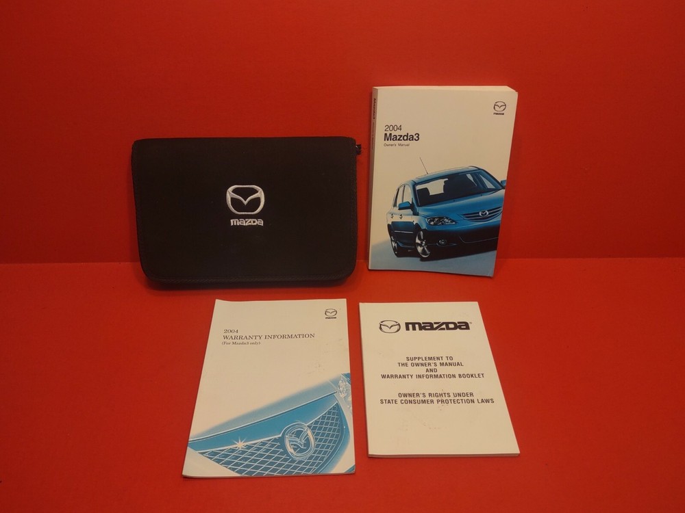 04 2004 Mazda3 Owners Manual