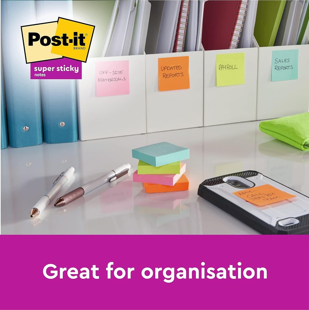 Post-it Back to School Bus with Super Sticky Notes, 290g