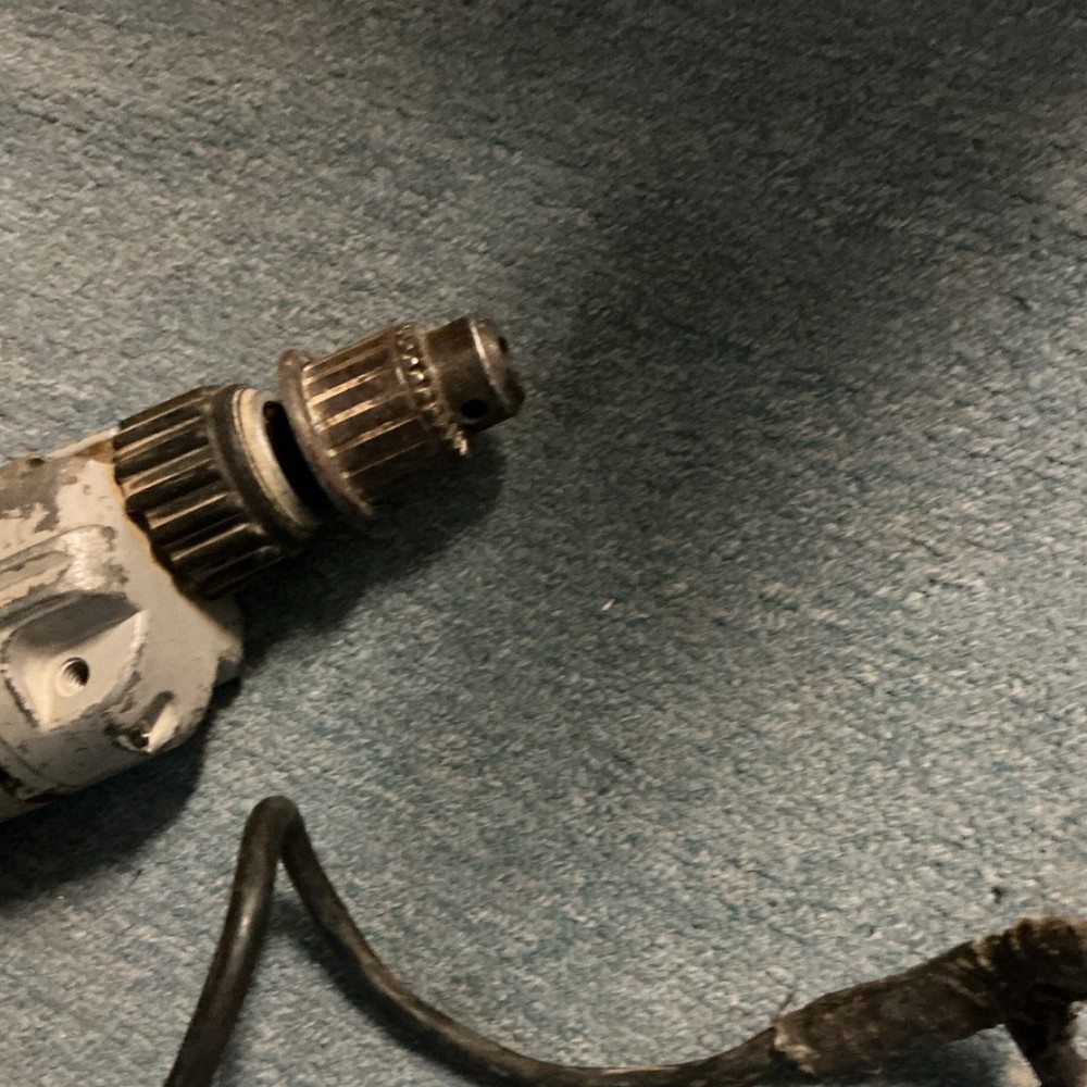 Milwaukee Corded Electric Drill/Driver Red Silver Keyed Chuck