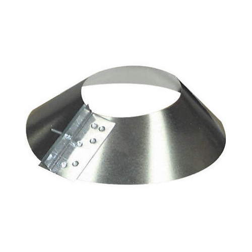 Imperial GV1378 Storm Collar, Galvanized, 6 In. - Quantity 1