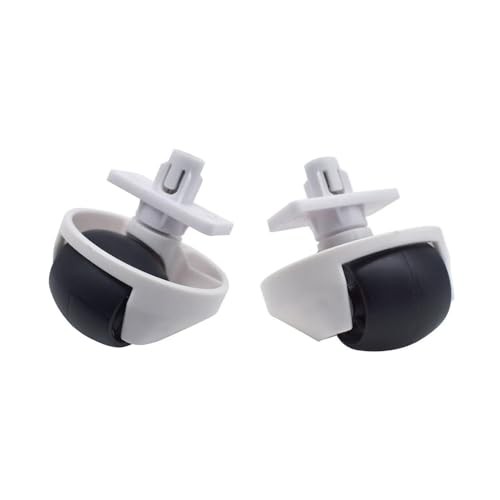 Front Caster Replacement Compatible with Roborock S & E Series – 2 Pack Snap