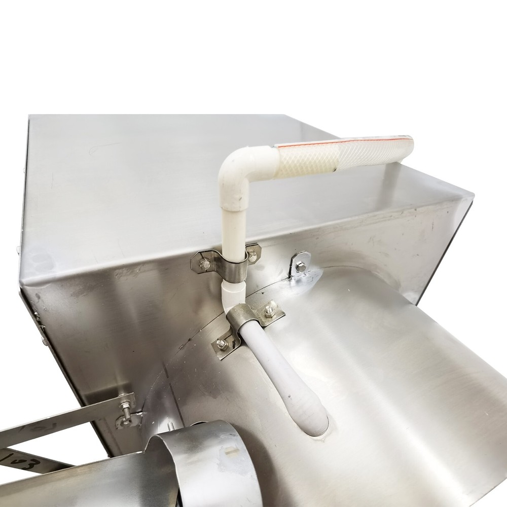 Single Row Electric Egg Shell Washer Cleaner Auto Egg Surface Washing Machine