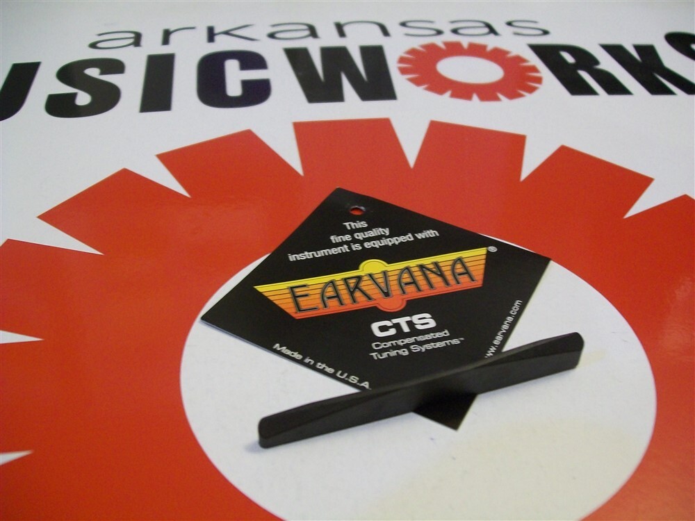 NEW - Genuine Earvana Compensated Acoustic Saddle, BLACK