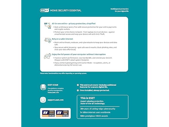 ESET Home Security Essential | Antivirus