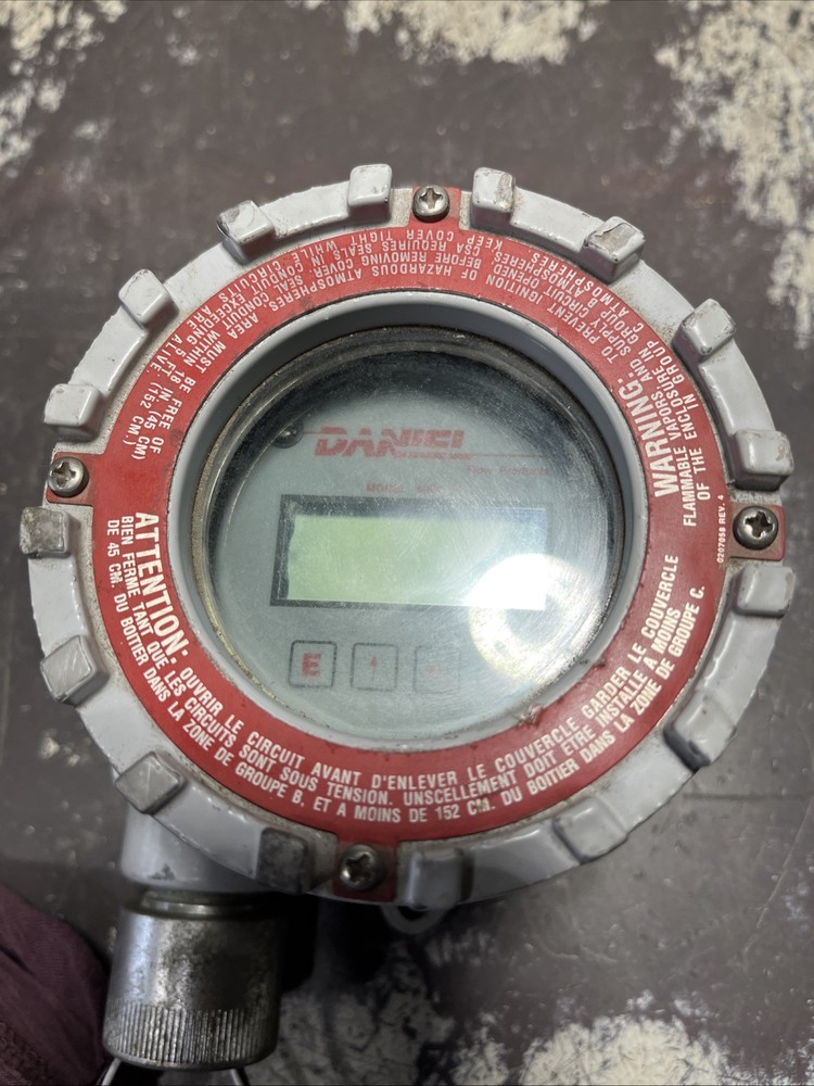 Daniel Emerson Totalizer Flow Meter Indicator MRT97
