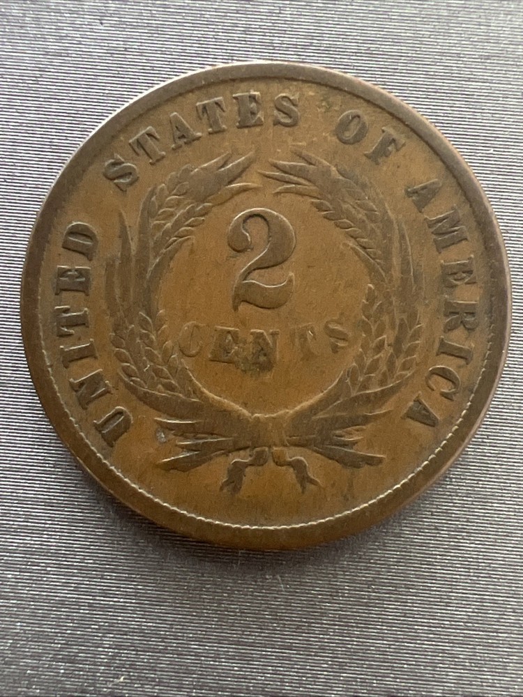1865 Two Cent Piece #902