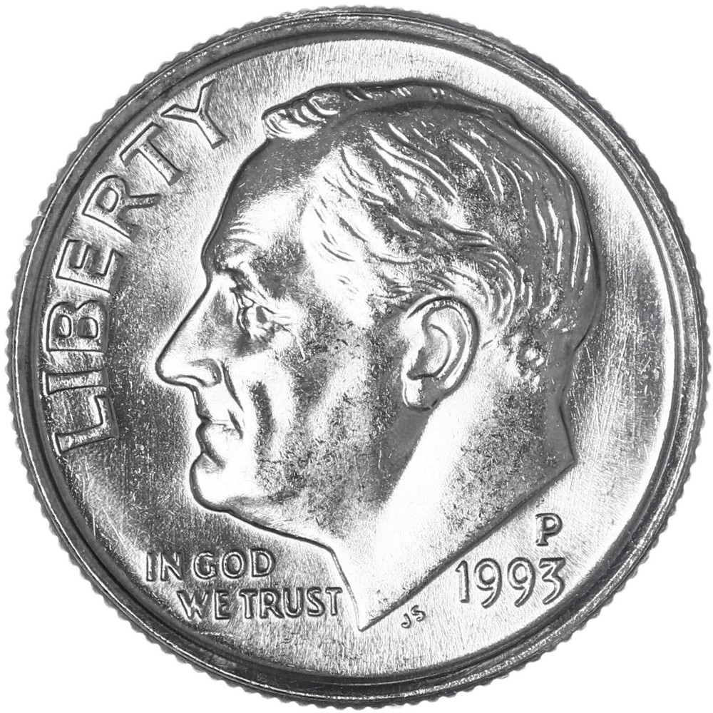 1993 P Roosevelt Dime BU US Coin