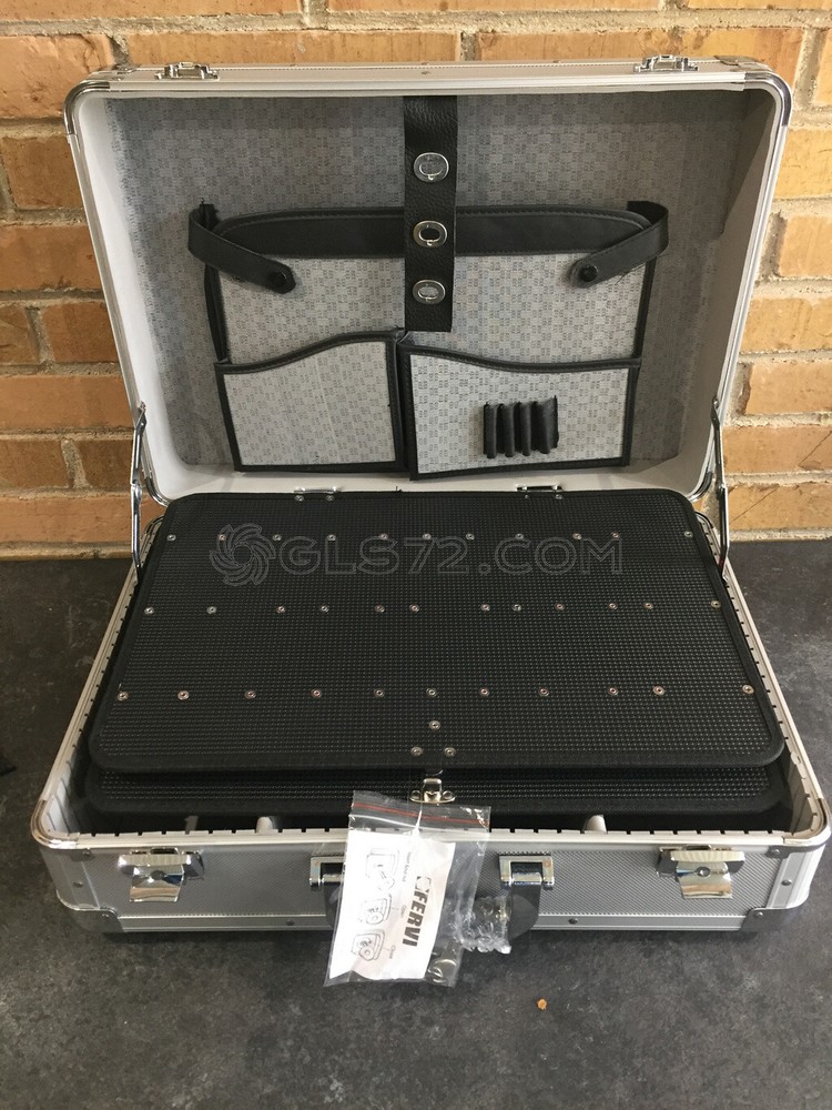 ALUMINIUM TOOL CASE BOX TOOLS BAG WORKING FERVI 0680