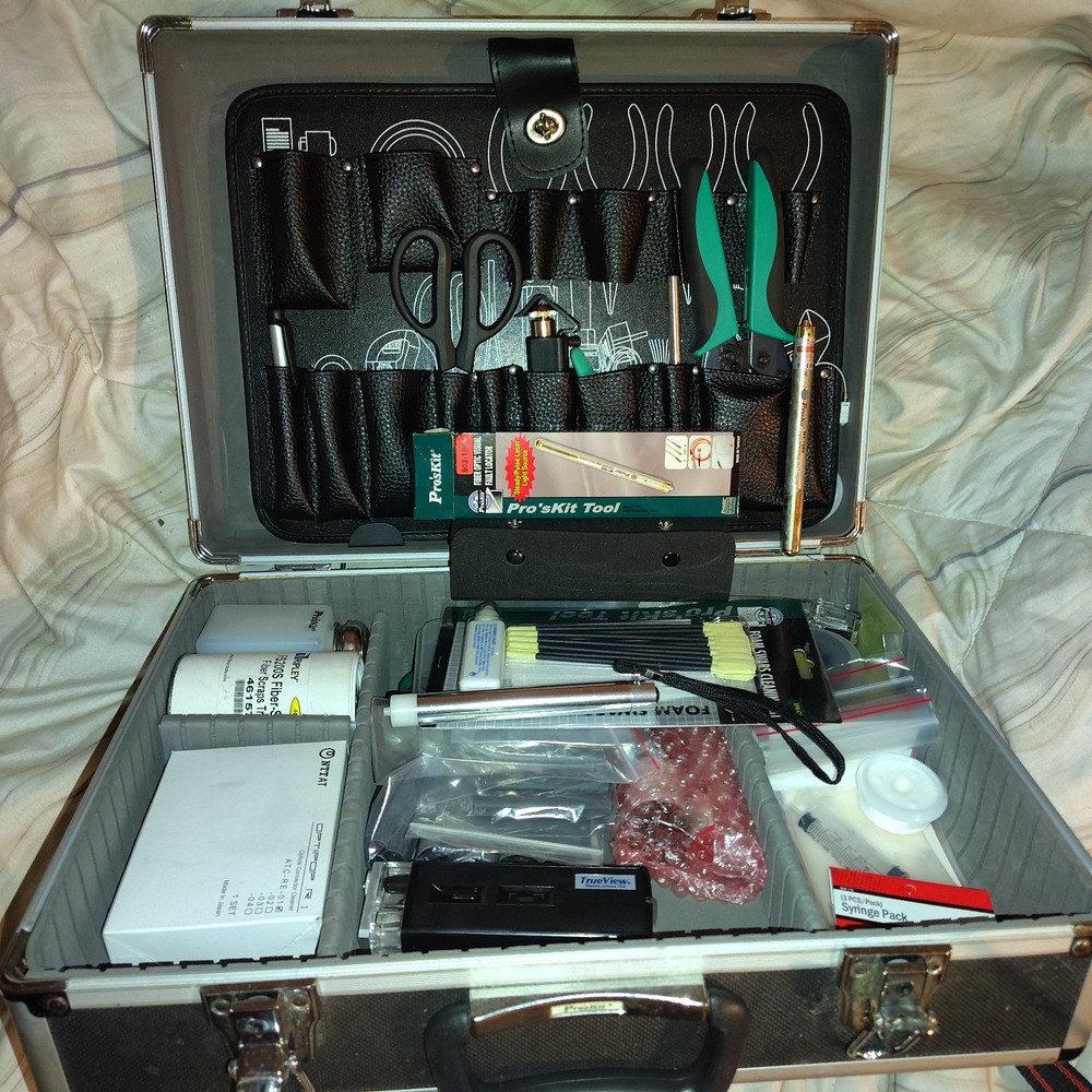 Eclipse Tools Pro'sKit Electronics Tool Kit with rigid case and variety of tools