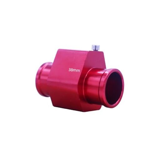 Universal Water Temp Joint Pipe Water Temp Temperature Joint Pipe 38mm Red