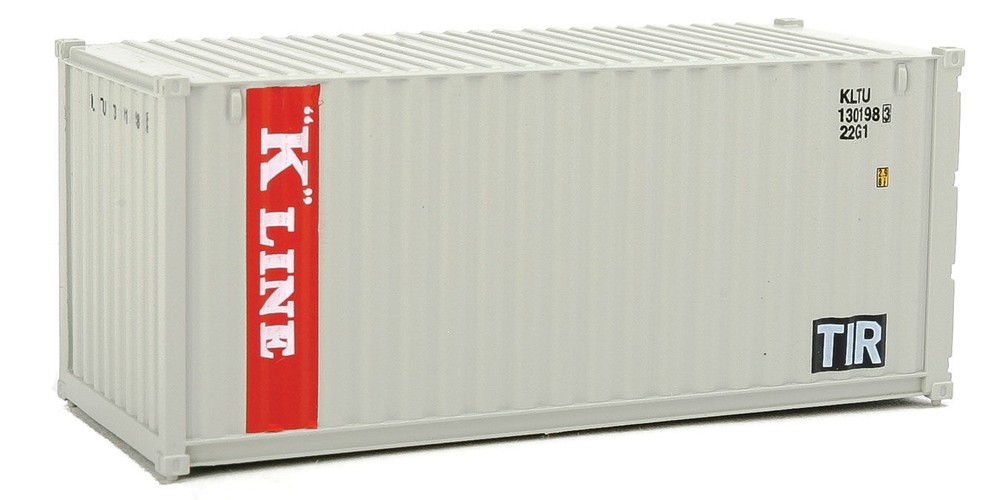 Walthers 20' Corrugated Container K-Line HO Scale