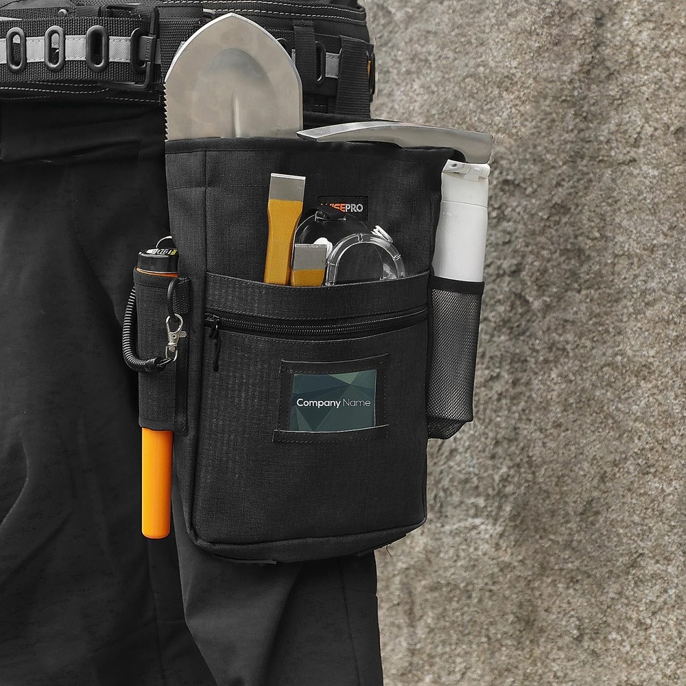 Metal Detecting Pouch Bag Portable Waist Digger Tools Pack PinPointer