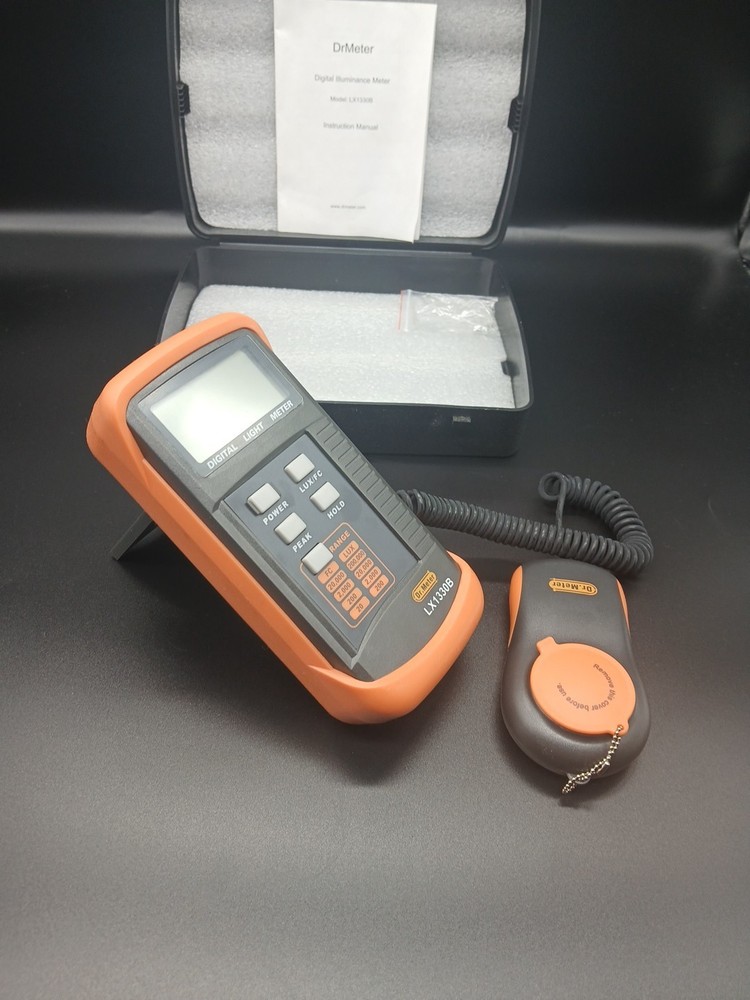 DrMeter Digital Illuminance Meter LX1330B -Precise and reliable light meter