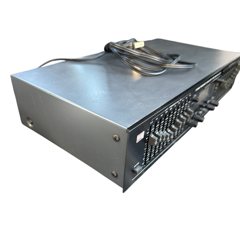 BSR EQ 3000 Stereo Frequency Equalizer Spectrum Analyzer Works Good